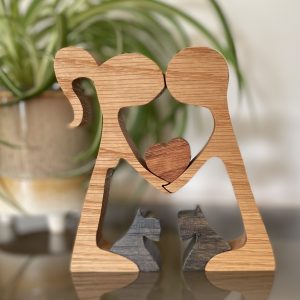 Couple in love with their Scotties