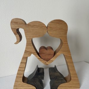 Couple in love with their Scotties