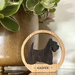 Personalised Scottie Dog Ornament