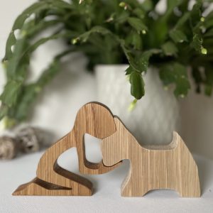 Boy with his Scottie